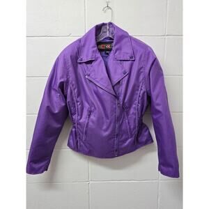 Brand New Zony Size Medium Purple Motorcycle Riding Jacket 💜
